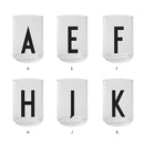 コップ パーソナルドリンキンググラス デザインレターズ