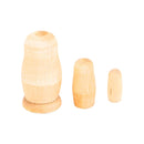 白木 マトリョーシカ 7センチ 3個組