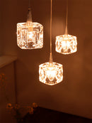 ガラスキューブ 3灯