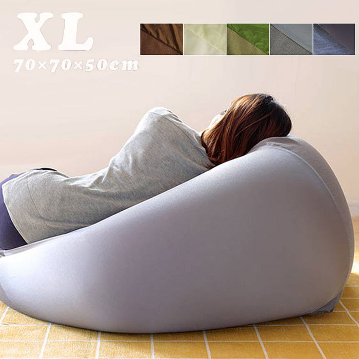 ビーズクッション XL 約70×70×50cm ソファ ソファー ビーズソファ 体に