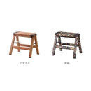 木目調 ステップスツール 1段