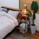 木目調 ステップスツール 3段