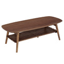 センターテーブル ノチェロ 幅105cm 棚付き