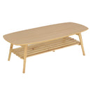 センターテーブル ノチェロ 幅105cm 棚付き