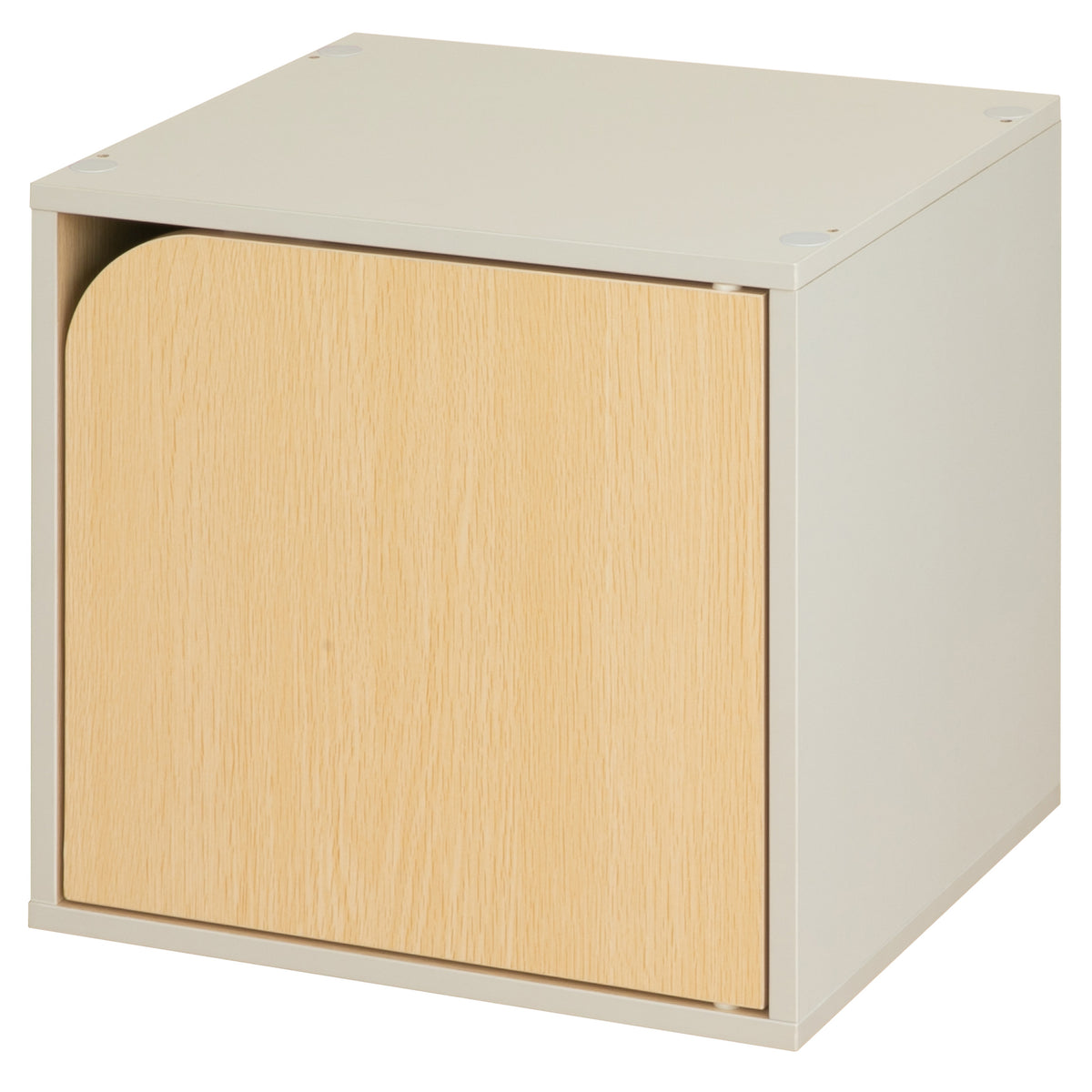 キューブボックス ツートンカラー CUBE BOX オープン 扉付き 棚