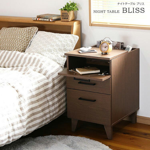 ナイトテーブル ブリス BLISS サイドチェスト 収納ラック 収納 サイド