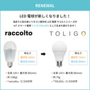 調光調色LED電球 TOLIGO 2.4G+wifi E26