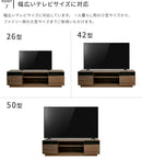 ガラス窓テレビボード