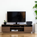 ガラス窓テレビボード