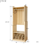 伸縮ハンガーラック