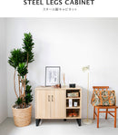 キャビネットスチール脚