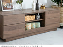 テレビボード120cm スライド棚付き
