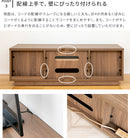 テレビボード120cm スライド棚付き