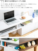 木脚テレビボード 伸縮タイプ