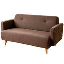 USB付き2人掛けソファ